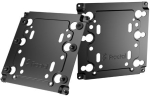 Korpuse detailid, universaalne multibracket Fractal Design Universal Multibracket 2-Pack, must v.