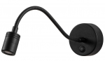 Valgusti seinale Opviq Reading 3241, LED, 2700 &deg;K, 1 x 1 W, must v.
