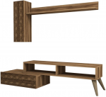 Sektsioonkapp Kalune Design Planet 845HCT3045, p&auml;hklipuu v., 37.2 cm x 150 cm x 37.8 cm