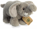 Pehme m&auml;nguasi Aurora Eco Nation Elephant, hall, 15 cm