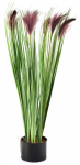 Kunsttaim potis, muru Mondex Artificial Flower HTQB3738, roheline/violetne, 74 cm x 12.5 cm