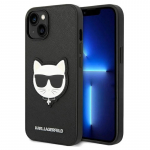 Telefoni &uuml;mbris Karl Lagerfeld KLHCP14MSAPCHK, Apple iPhone 14 Plus, must v.