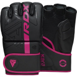MMA kindad RDX Grappling F6 Matte GGR-F6MP-S, must/roosa, S