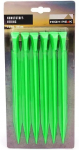 Telgivaiad High Peak 42200, roheline, 20 cm, 150 g, 6 tk
