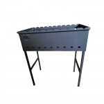 Grill Abas Smokehouse, must v., 50 cm