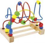 Arendav m&auml;ng Goki Wooden Beads, 18 cm, mitmev&auml;rviline