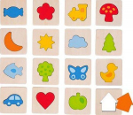 Arendav m&auml;ng Goki Memo, mitmev&auml;rviline, 32 tk