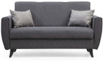 Diivanvoodi Hanah Home Zaden 730MST1112, tumehall v., 77 x 153 cm x 86 cm