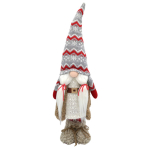 J&otilde;uludekoratsioon, "P&auml;kapikk" Saska Garden Gnome GS250608, 10 cm, pruun v./valge v./punane v.