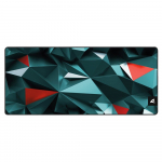 Hiirematt Sharkoon Skiller SGP30 XXL D1, 90 cm x 40 cm x 0.25 cm, sinine v./roheline v.