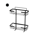 Du&scaron;iriiul Domoletti Porto, 25.5 cm x 34.7 cm x 11.4 cm, must v.