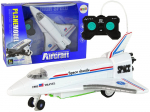 Rc lennuk Lean Toys Jet Plane 16174, valge