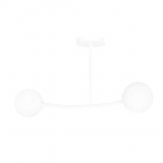 Valgusti rippuv Emibig Halldor 2, E14, 2 x 10 W, valge v.