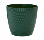 Lillepott Form Plastic Mika Eco 4590-075, plastik, roheline v.