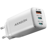 Adapter Axagon ACU-DPQ65W, USB/2 x USB Type C, valge v., 65 W