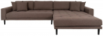 Nurgadiivan House Nordic Lido Lounge, pruun v., parem, 290 x 170 cm x 76 cm