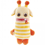 Pehme m&auml;nguasi Schmidt Worry Eater Biggo, kollane, 22 cm