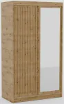 Riidekapp ADRK Delia, pruun v., 120 cm x 60 cm x 205 cm