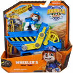 M&auml;nguasja veoauto Paw Patrol Rubble & Crew 6066528, sinine v./kollane v.