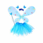 Kost&uuml;&uuml;m t&auml;iskasvanutele, haldjas-liblikas Jokomisiada ZA4805, sinine v.