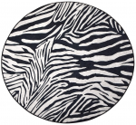 Vaip sise Conceptum Hypnose Zebra 882CHL1114, valge/must, 100 cm x 100 cm