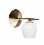 Valgusti seinale Candellux Lighting Serano, E27, 1 x 60 W, pronks v.