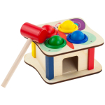 Puidust m&auml;ng haamriga, 7.5 cm, mitmev&auml;rviline