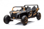 Laste elektriline buggy-auto Lean Cars A033 4x4, kuldne v.