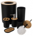 Vannitoatarvikute komplekt Ruhhy 24636, 19.5 cm x 19.5 cm x 26 cm