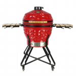 Grill Zyle Kamado Diamond ZY24KSRDDISET, punane, 62 cm