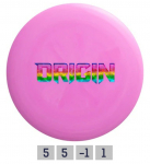 Discgolfi ketas Discmania Origin, 21 cm x 21 cm, violetne v.
