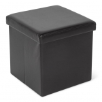 Tumba Domoletti 53000010503, must, 38 cm x 38 cm x 38 cm