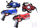 Laseriga m&auml;nguasi, komplekt Laser Tag Sinine v./Punane v.