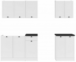 K&ouml;&ouml;gikomplekt Junona Line, valge v., 1.8 m