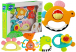Beebi m&auml;nguasjade komplekt, dinosaurus Hola, mitmev&auml;rviline, 5 tk