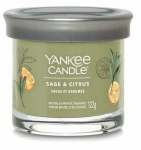 K&uuml;&uuml;nal, l&otilde;hna Yankee Candle Signature Small Sage & Citrus, 20 - 30 h, 122 g, Roheline