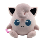 Pehme m&auml;nguasi, seljakott Pokemon Jigglypuff, roosa v., 35 cm