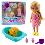 Nukk aksessuaaridega Lean Toys Ankiki Adorable, 13 cm, mitmev&auml;rviline