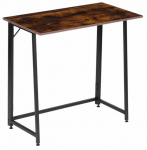 Kokkupandav kirjutuslaud ModernHome Loft Style, 80 cm x 45 cm, 76 cm, p&auml;hklipuu v.