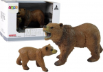 Kujukeste komplekt, karu Lean Toys Model Series, 2 tk, pruun v.