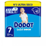 M&auml;hkmed Dodot Stages, 7 suurus, 15 - 24 kg, 43 tk