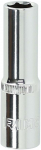 Pikk padrunv&otilde;ti Irimo Deep Socket, HEX, 78 mm, 17 mm, 1/2"