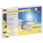 Konstruktor, lennuk Solar Double Decker, pruun v.