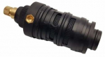 Termostaatpea Ferro TRV7, pinnale paigaldatav, must v., 30 - 50 &deg;C