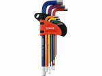 Kuuskantv&otilde;tmete komplekt, v&otilde;tmete jaoks Yato YT-05631 YT-05631, kuusnurkne, 16.6 cm, 9 tk