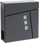 Postkast Yoka M44B, antratsiit v., 10.5 cm x 37 cm x 37 cm