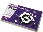 Mosaiik, mandala Zen, valge v./must v., 120 tk