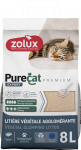 Kassiliiv Zolux Purecat Premium, orgaaniline (t&otilde;mbub kokku), 8 l