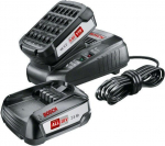 Kahjustatud pakendiga toode. Akulaadija Bosch Starter Set with 2 Batteries, 14.4 - 18 V