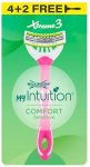 Žiletitera, komplekt Wilkinson Sword My Intuition Xtreme3 Comfort Sensitive, 6 tk